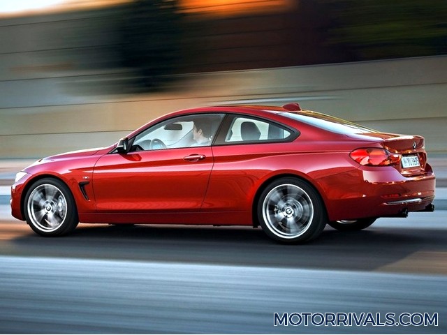 2016 BMW 4 Series Side Rear View
