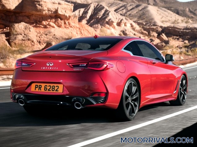 2017 Infiniti Q60 Rear Side View