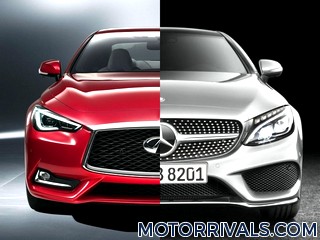 2017 Infiniti Q60 vs 2017 Mercedes-Benz C-Class Coupe