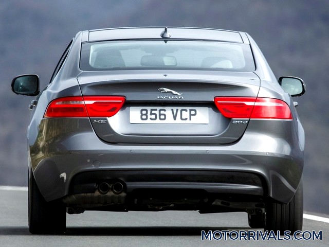 2016 Jaguar XE Rear View