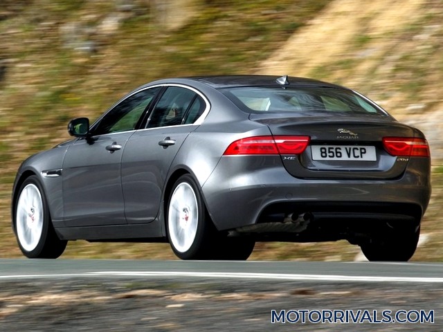 2016 Jaguar XE Rear Side View