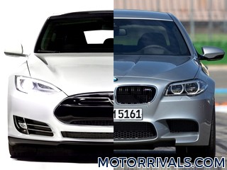 2014 Tesla Model S vs 2014 BMW M5