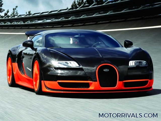 2016 Bugatti Veyron Super Sport Front Side View