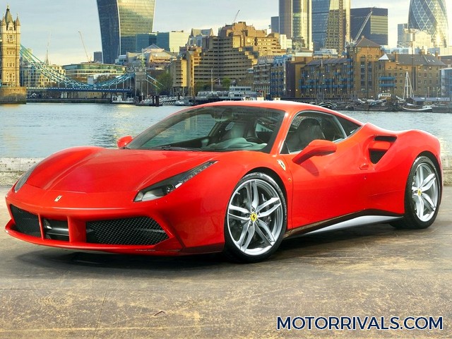 2016 Ferrari 488 GTB Front Side View
