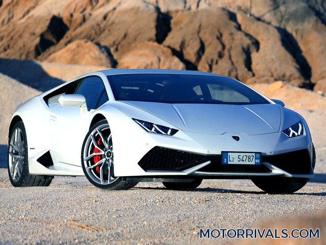 2016 Lamborghini Huracan LP 610-4 Front Side View