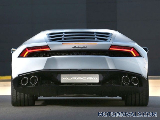 2016 Lamborghini Huracan LP 610-4 Rear View