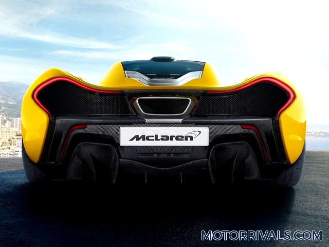 2016 McLaren P1 Rear View