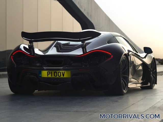 2016 McLaren P1 Rear Side View