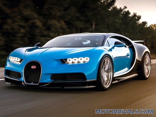 2017 Bugatti Chiron Front Side View