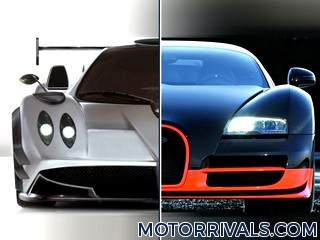2011 Bugatti Veyron Super Sport vs 2010 Pagani Zonda R
