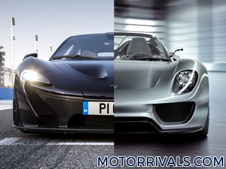 2016 McLaren P1 vs 2016 Porsche 918 Spyder